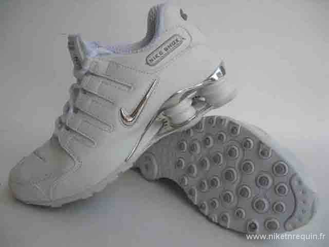arrial nouvelle Nike Shox NZ blanc argent (2)